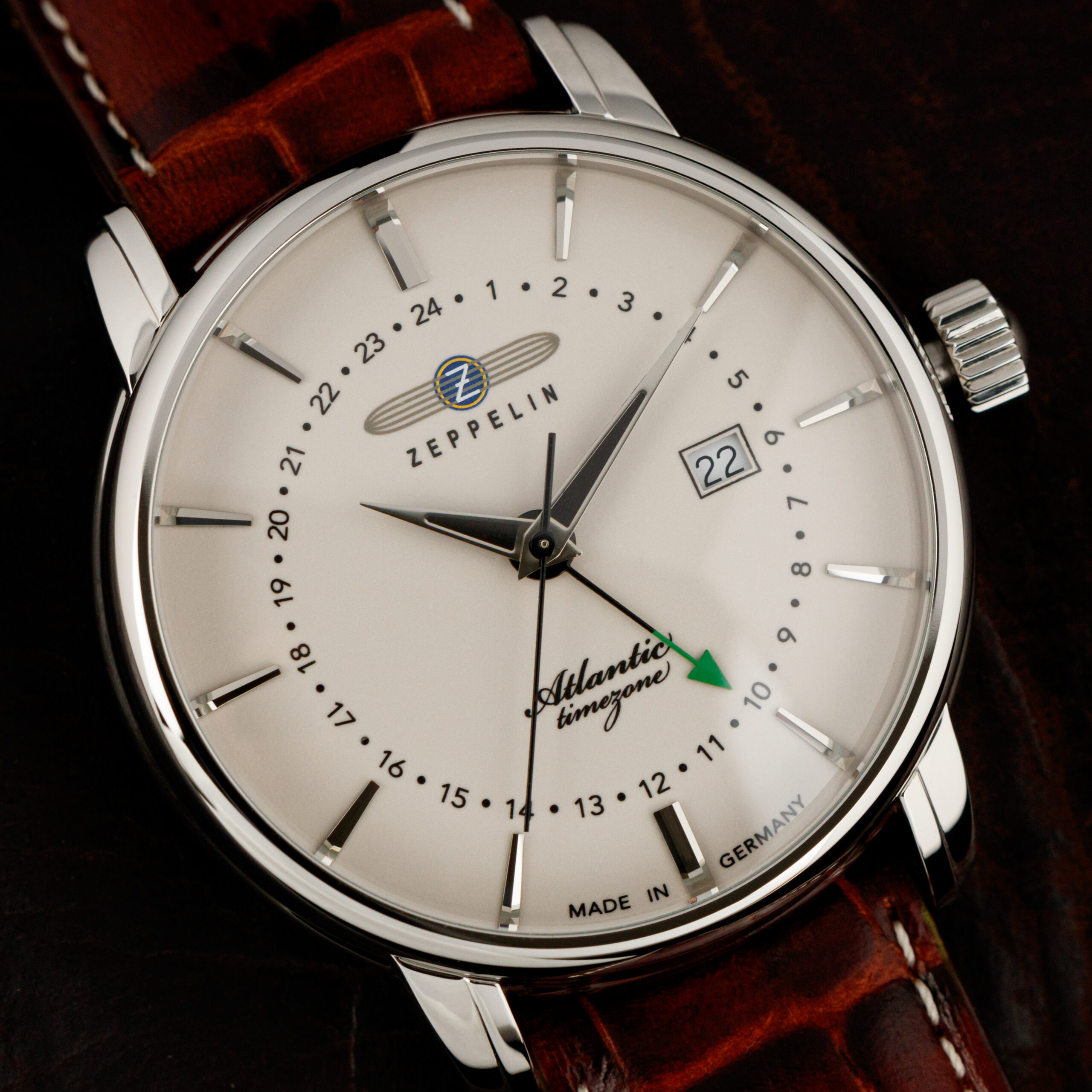 Zeppelin Atlantic Timezone férfi karóra - 8442-5 - Image 2